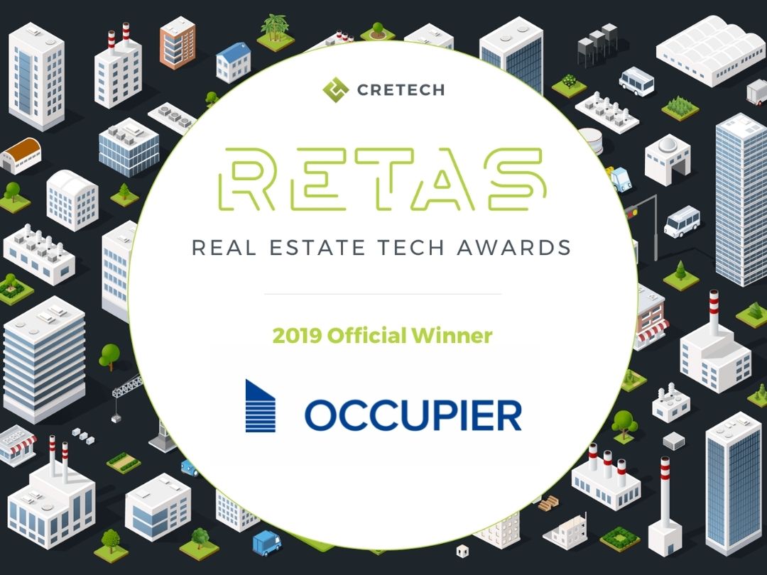 Occupier is a Winner of the Most Prestigious Awards in Commercial Real Estate Tech