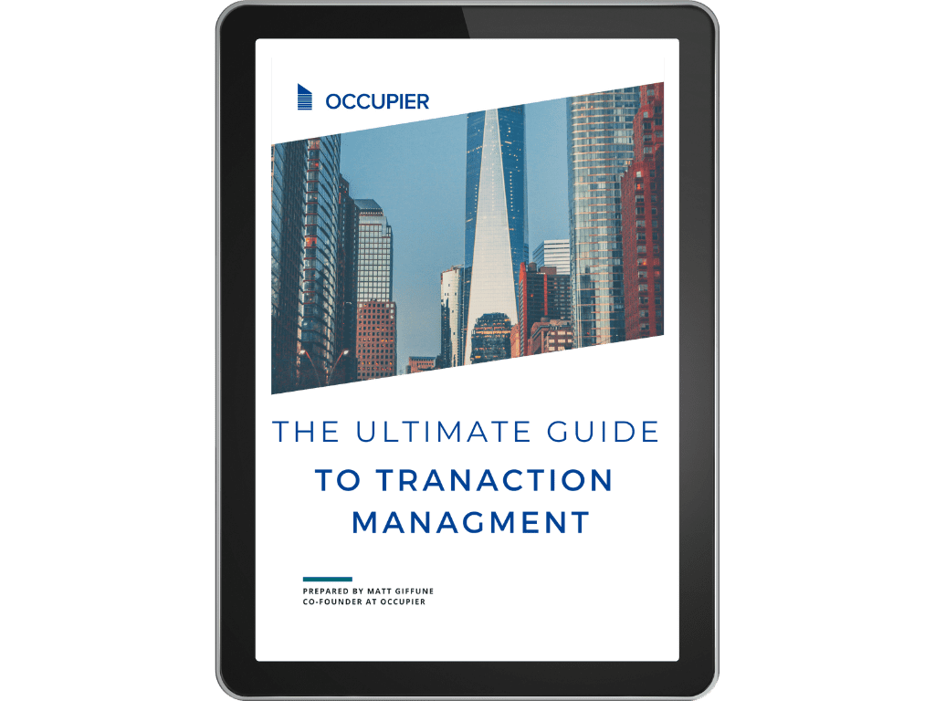 Occupier-Transaction-Management-Guide