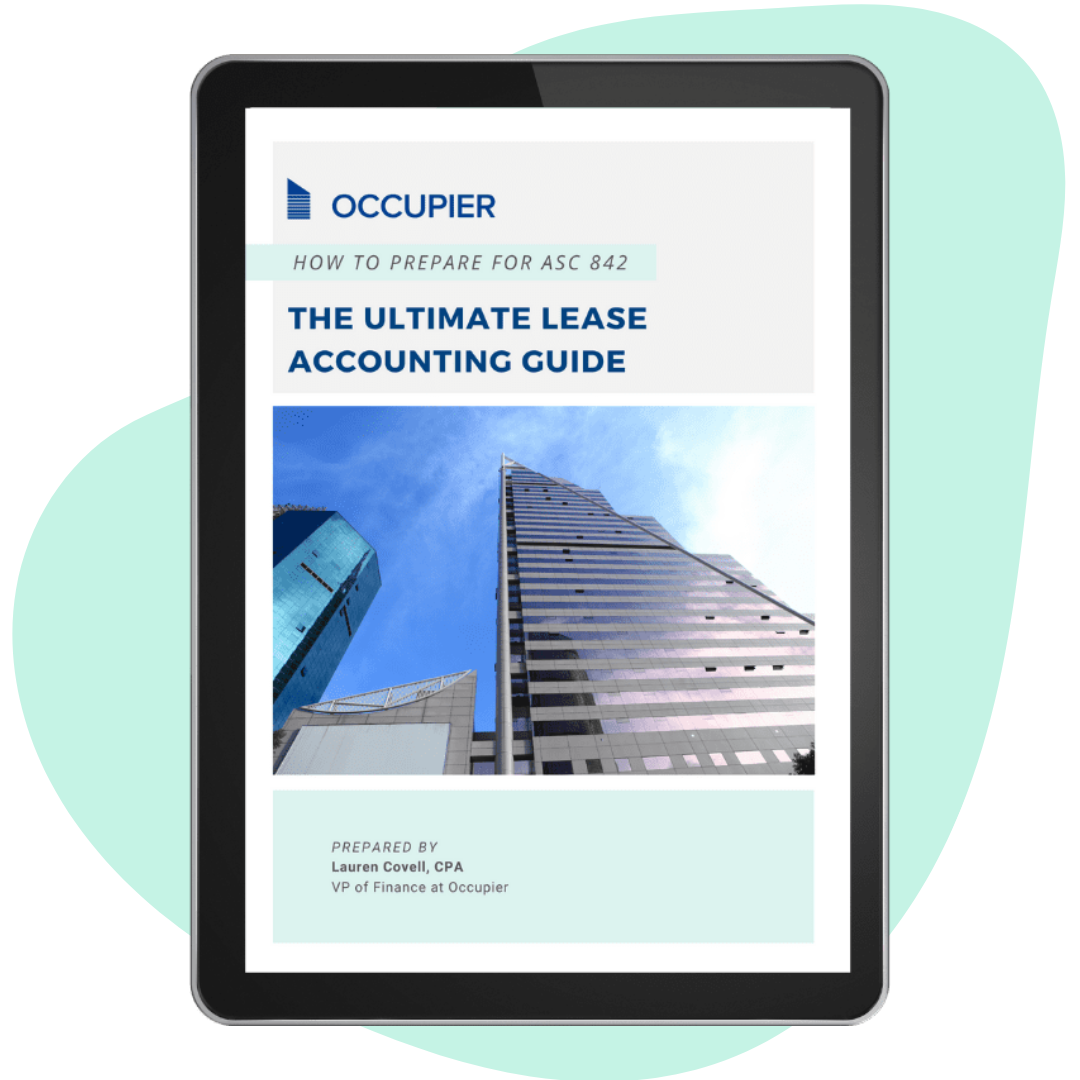 Thank you Lease Accounting Guide Occupier