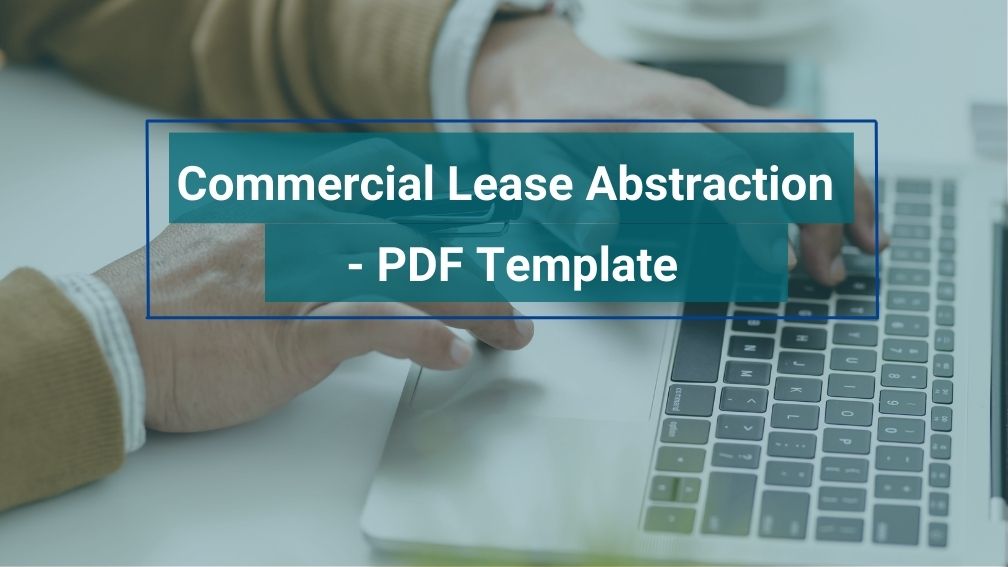 Commercial lease abstraction