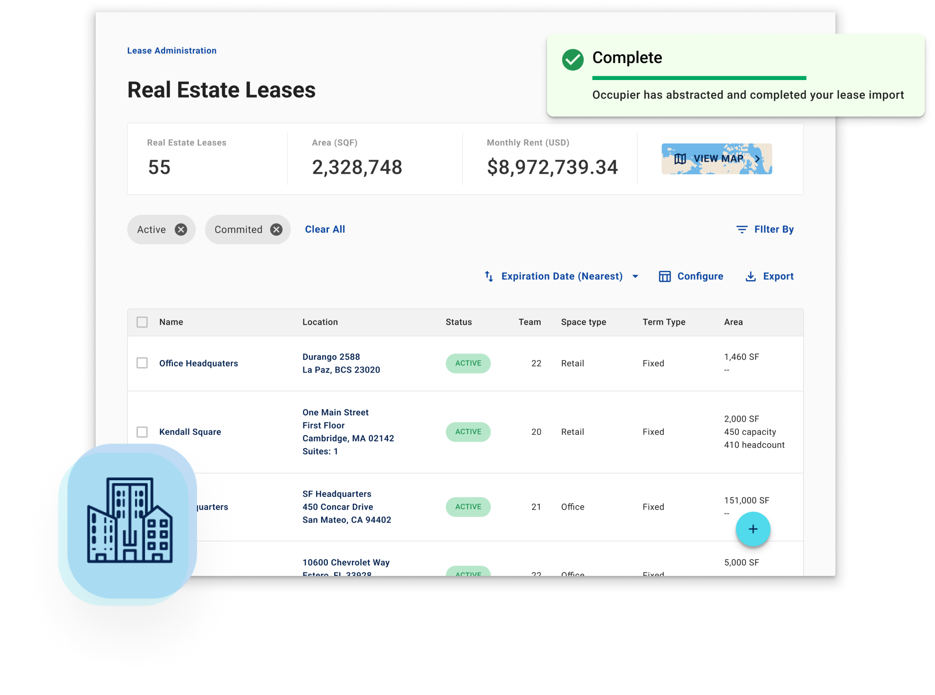 Lease Administration - Lease Abstraction