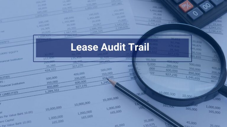 Lease Audit Trail