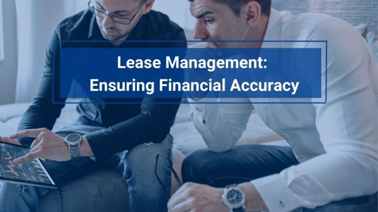 Financial Accuracy via lease management