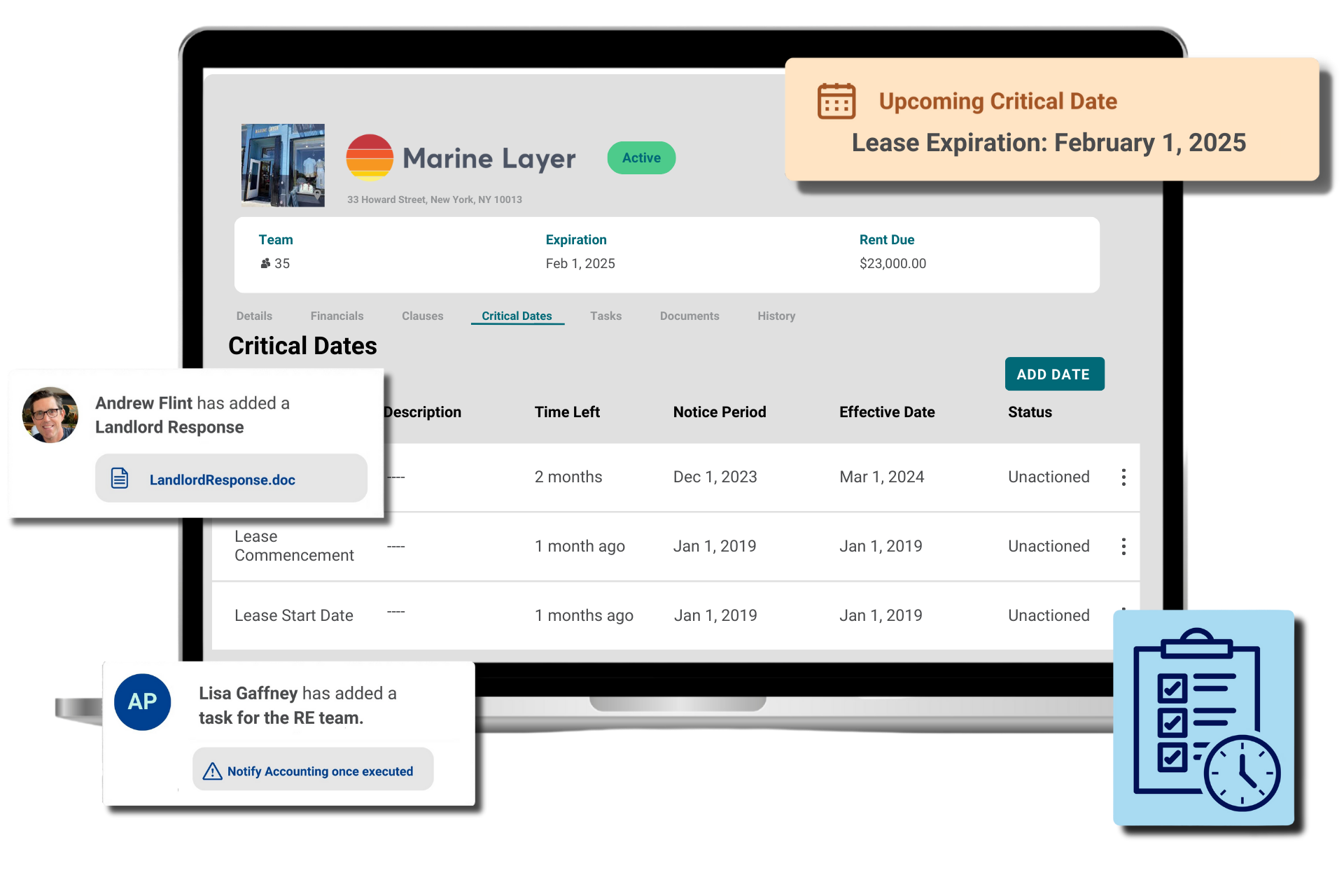 Occupier Lease Management Software